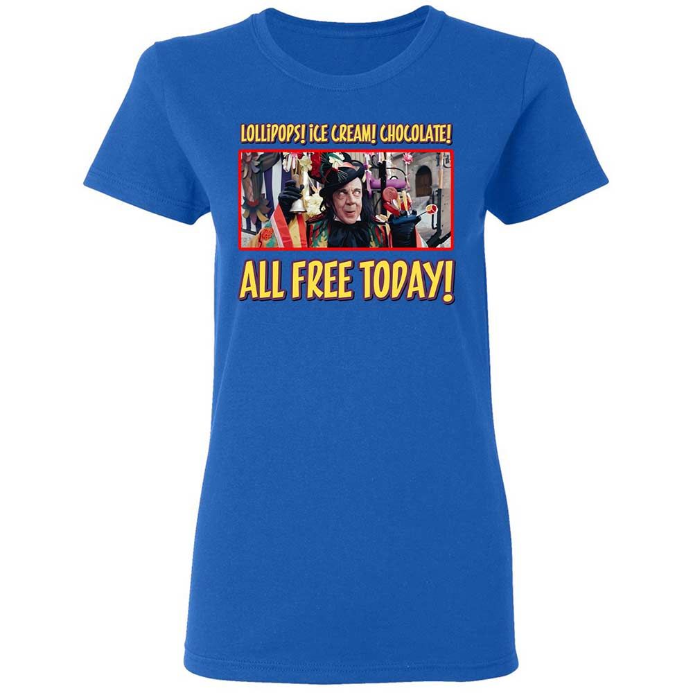 Women's T-Shirt - Y66N3GXS - Royal - 3