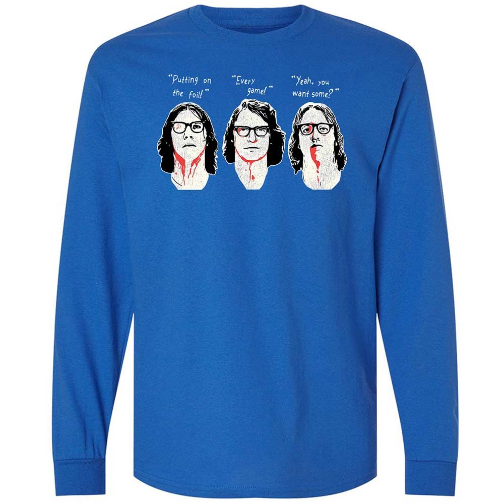 Long Sleeve T-Shirt - 16YE3LHU - Royal - 3