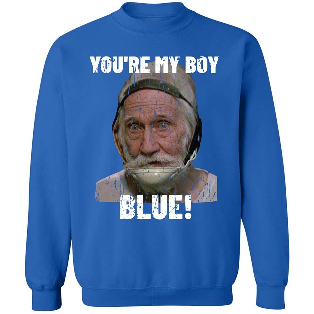 Classic Unisex Sweatshirt - H8XKDGQ8 - Royal - 3