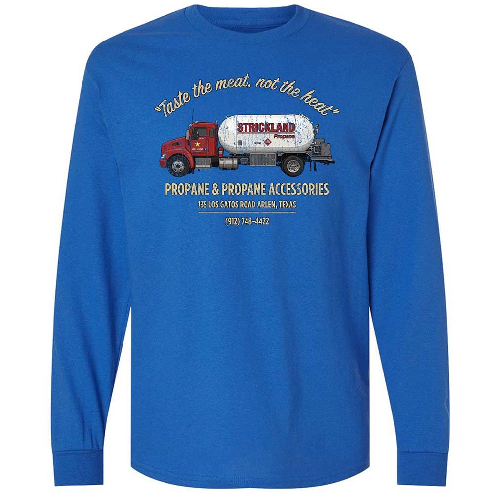 Long Sleeve T-Shirt - 3JGYV616 - Royal - 3