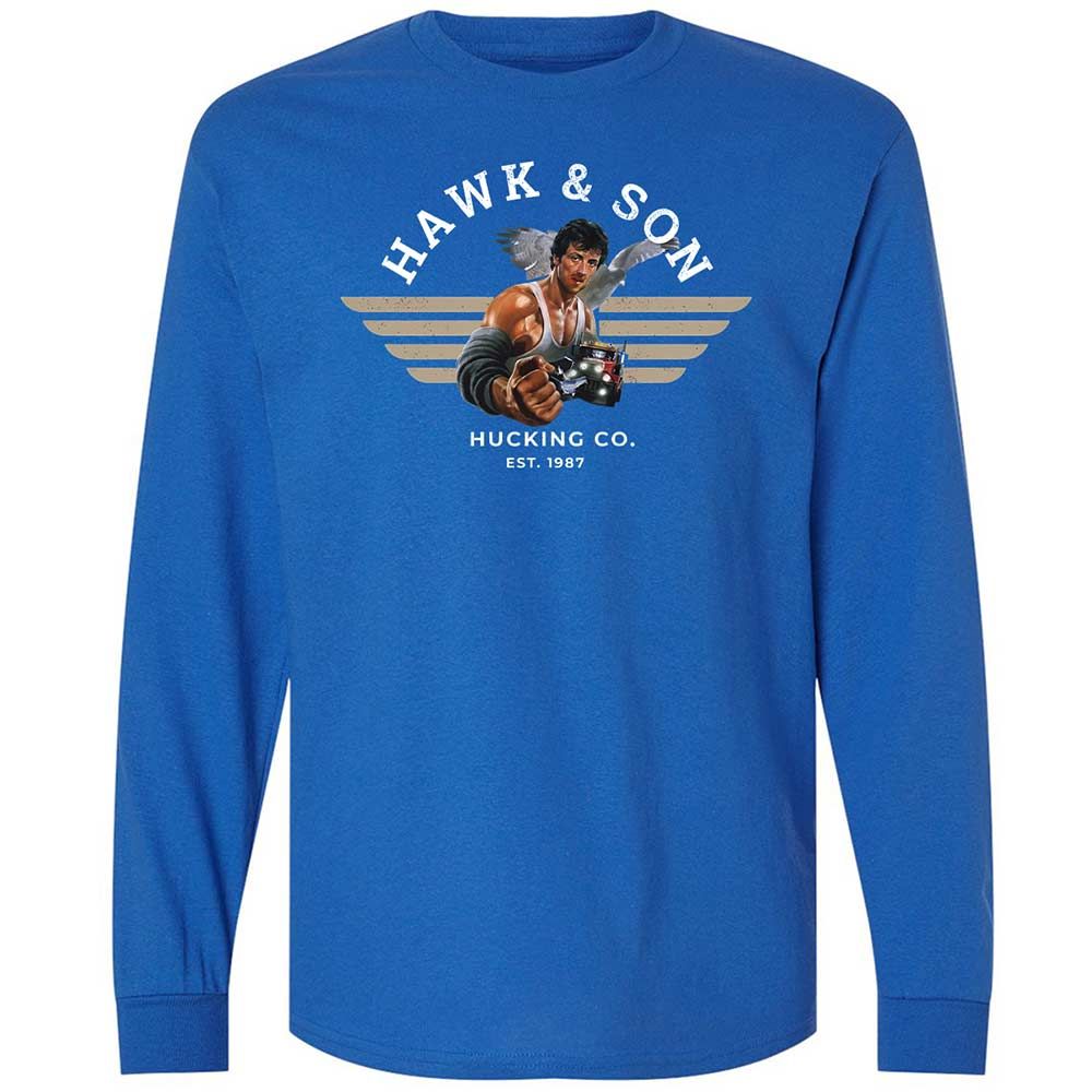 Long Sleeve T-Shirt - 9PAUMB7S - Royal - 3