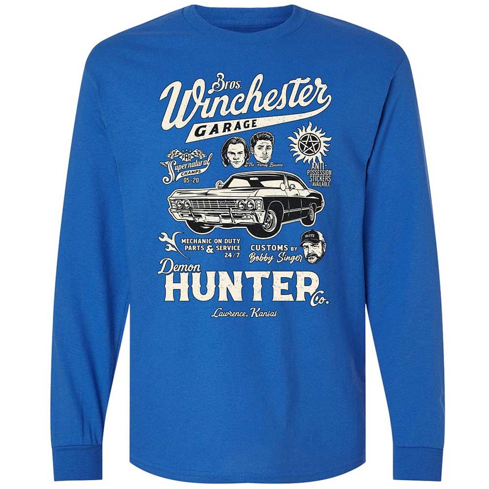Long Sleeve T-Shirt - KMKAY9SL - Royal - 3