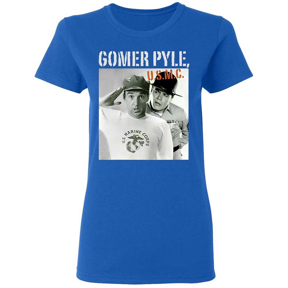 Women's T-Shirt - UU2BJVSV - Royal - 3
