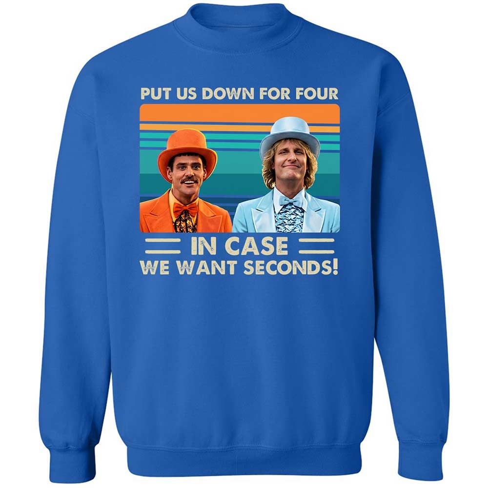 Classic Unisex Sweatshirt - UX7SL856 - Royal - 3
