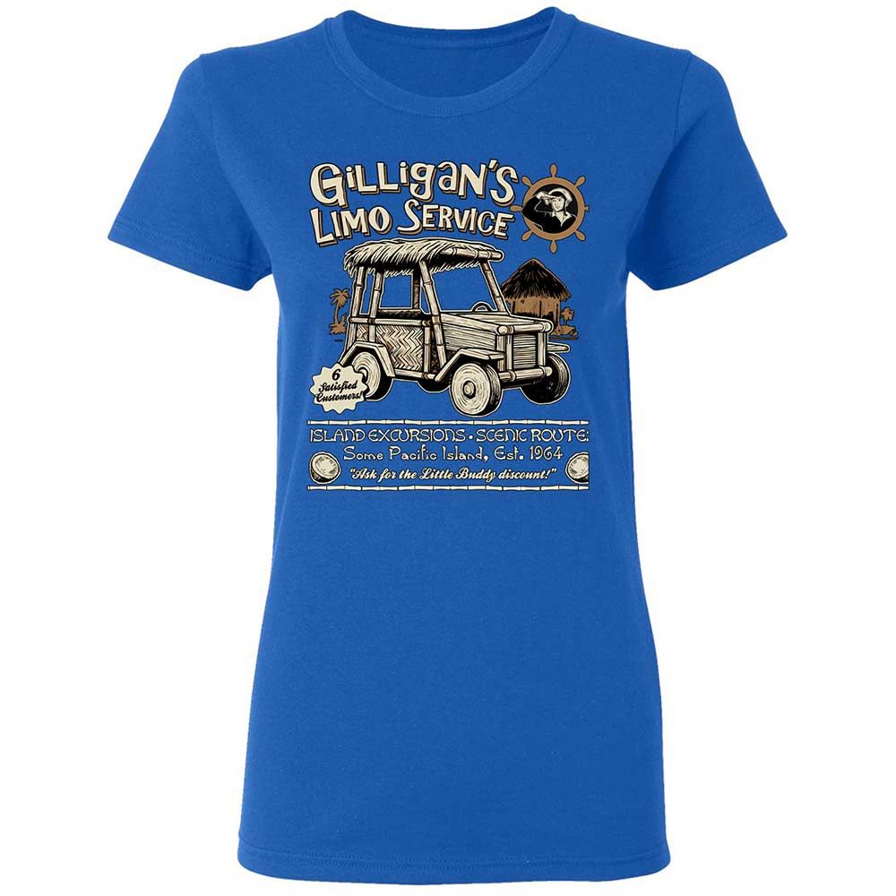 Women's T-Shirt - LY44XLND - Royal - 3
