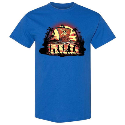 Classic Unisex T-Shirt - XY9BFYQG - Royal - 3