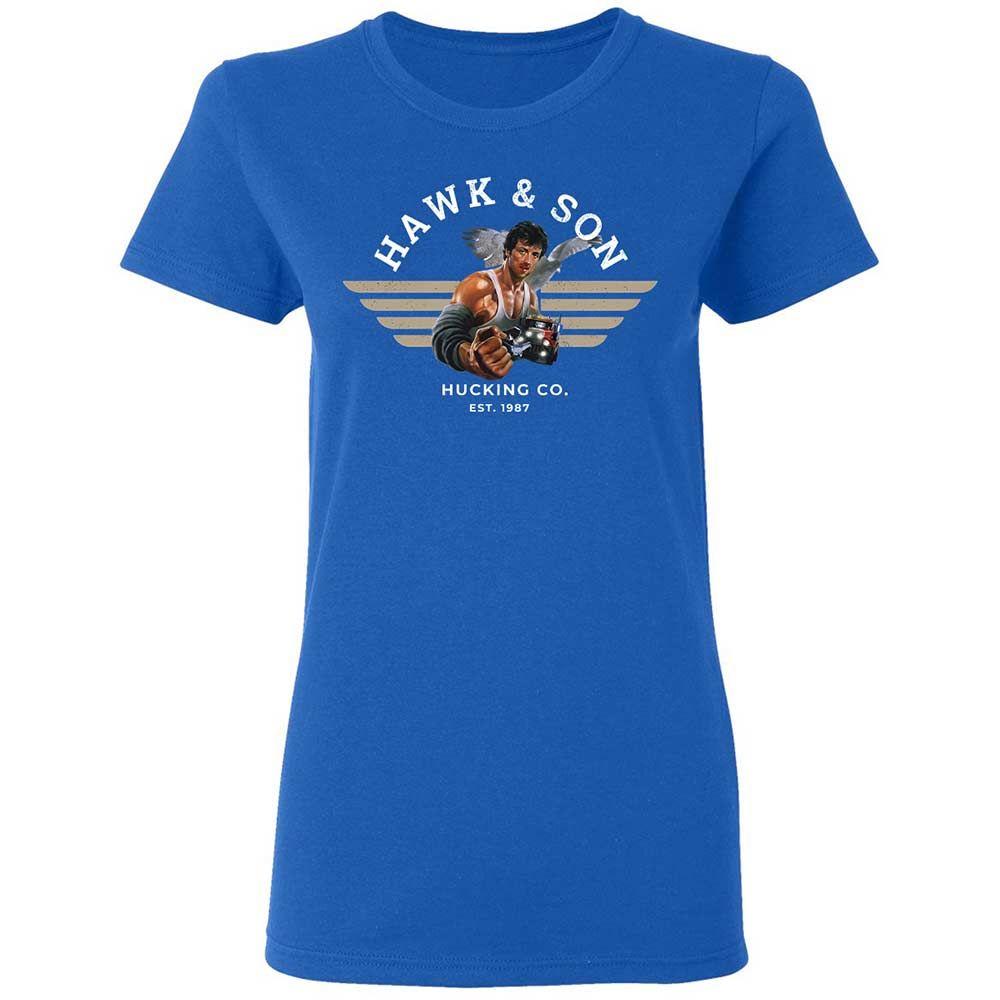 Women's T-Shirt - ZBUFW4RR - Royal - 3