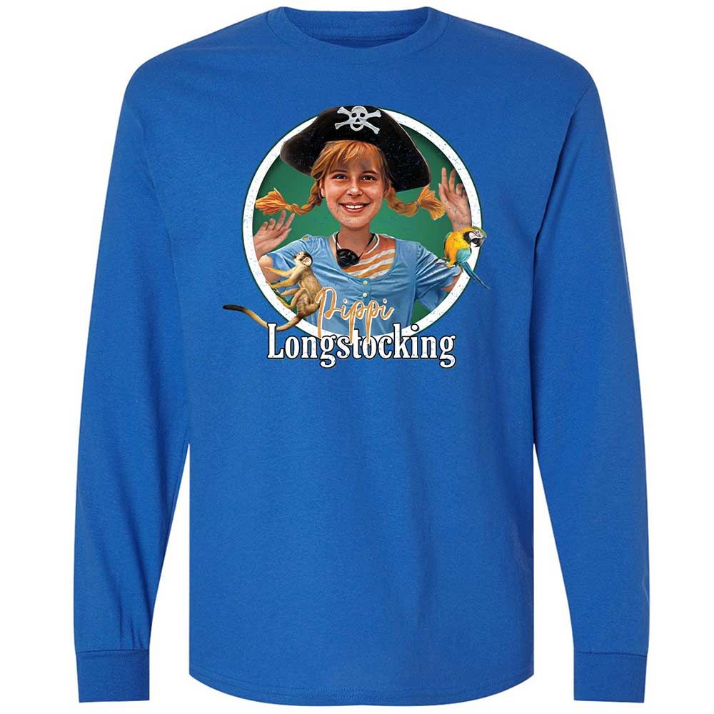 Long Sleeve T-Shirt - QUQ1PT24 - Royal - 3