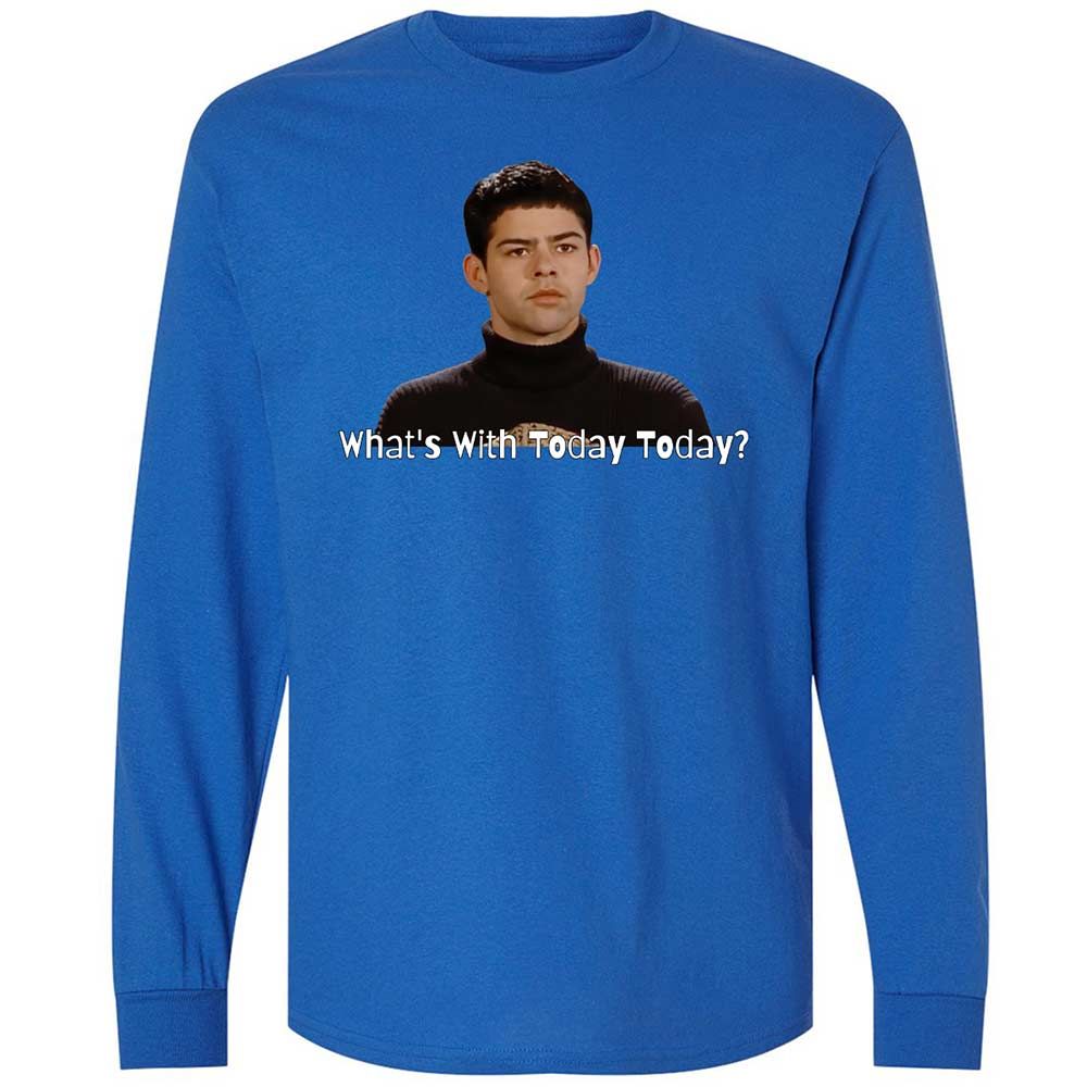 Long Sleeve T-Shirt - AQLL1JE7 - Royal - 3