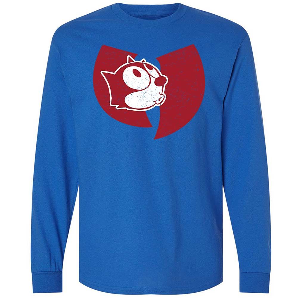 Long Sleeve T-Shirt - YFQ2M85F - Royal - 3