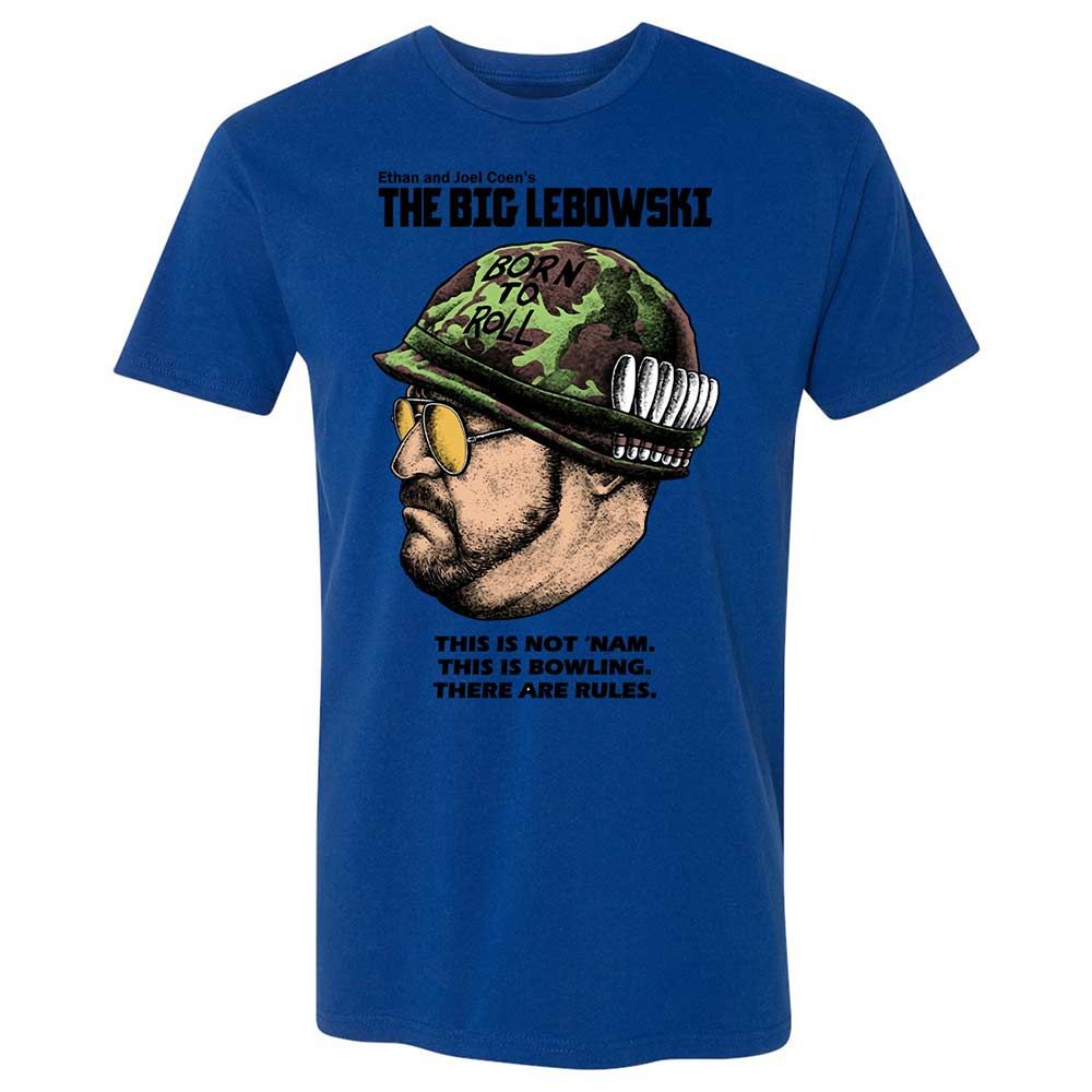 Premium Unisex T-Shirt - White - Royal - 3
