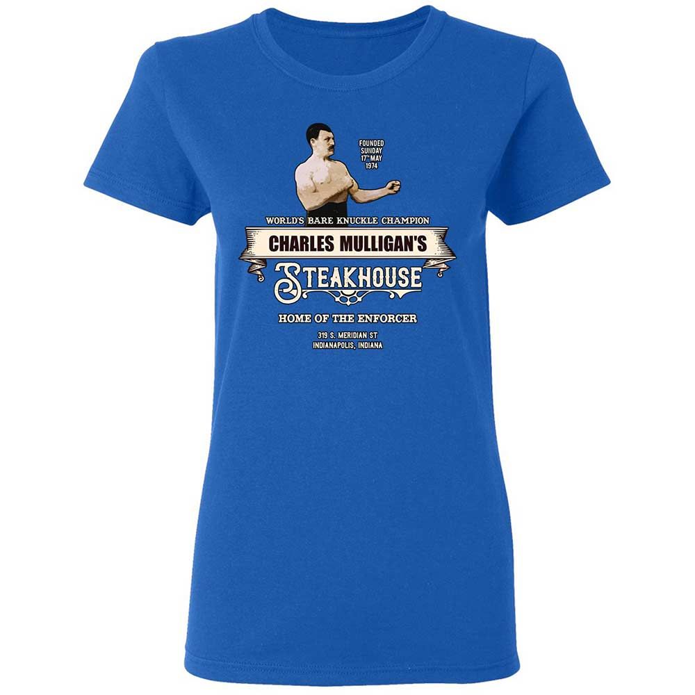 Women's T-Shirt - UCX1CEA9 - Royal - 3