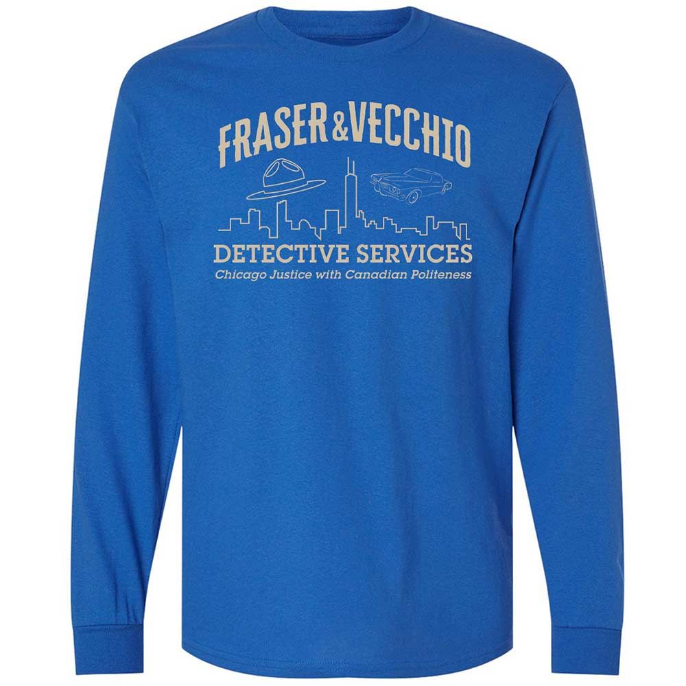 Long Sleeve T-Shirt - BT3T6F7K - Royal - 3