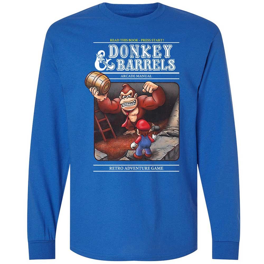 Long Sleeve T-Shirt - CQ2WCYV3 - Royal - 3