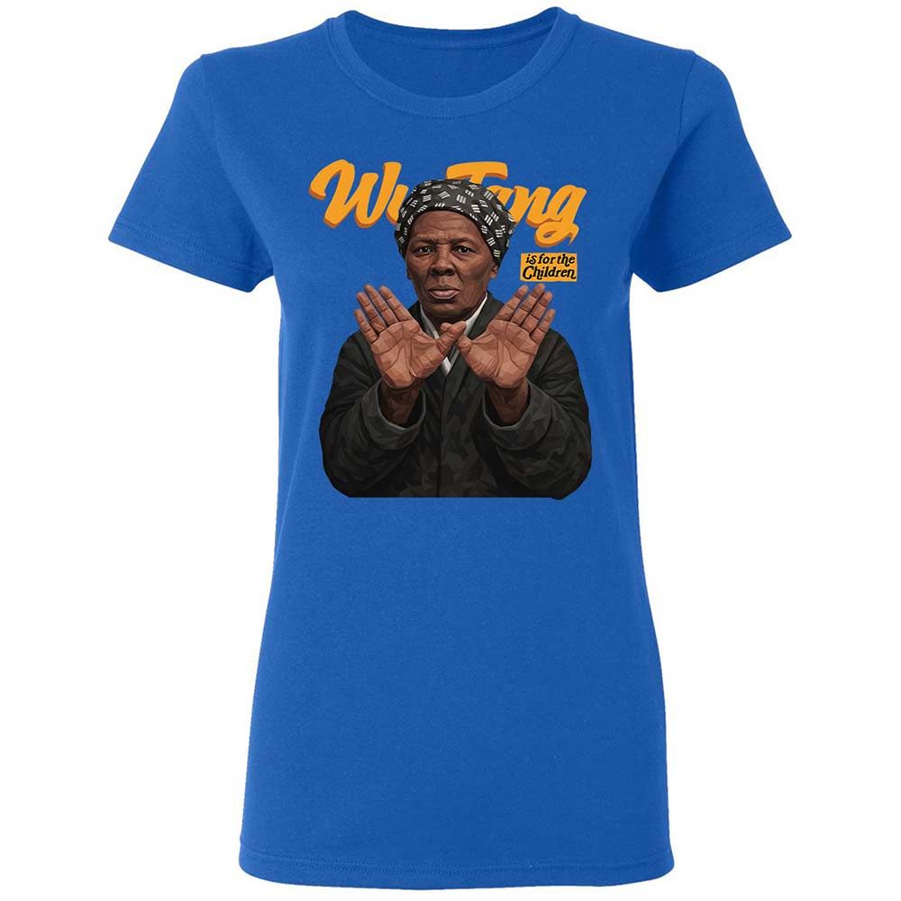 Women's T-Shirt - Black - Royal - 3