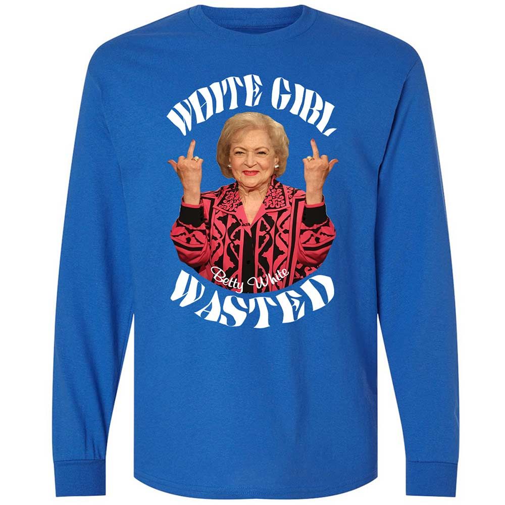 Long Sleeve T-Shirt - GLRTY32G - Royal - 3