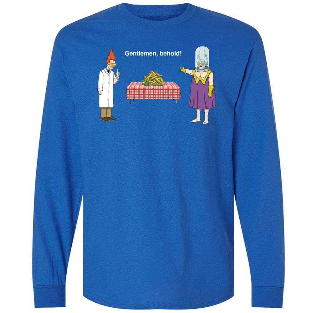 Long Sleeve T-Shirt - DWAYKGWC - Royal - 3