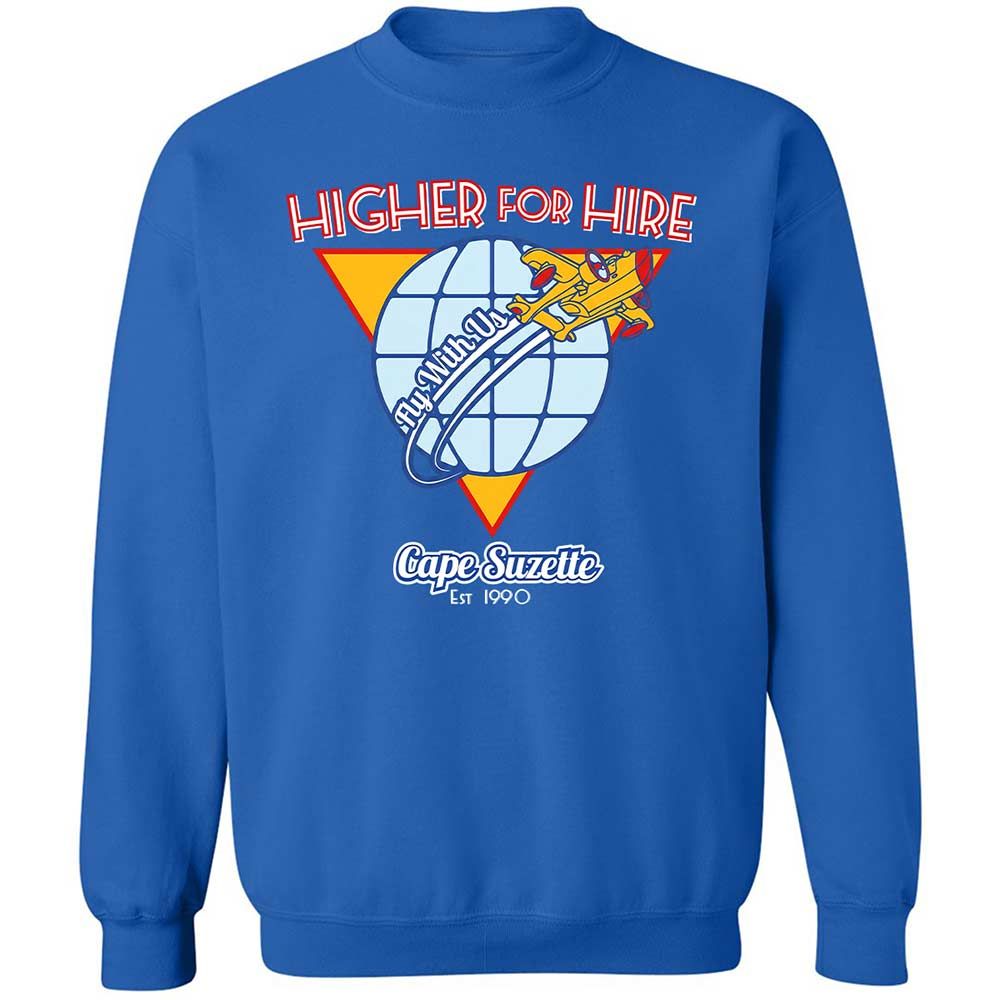 Higher For Hire - Royal - 3