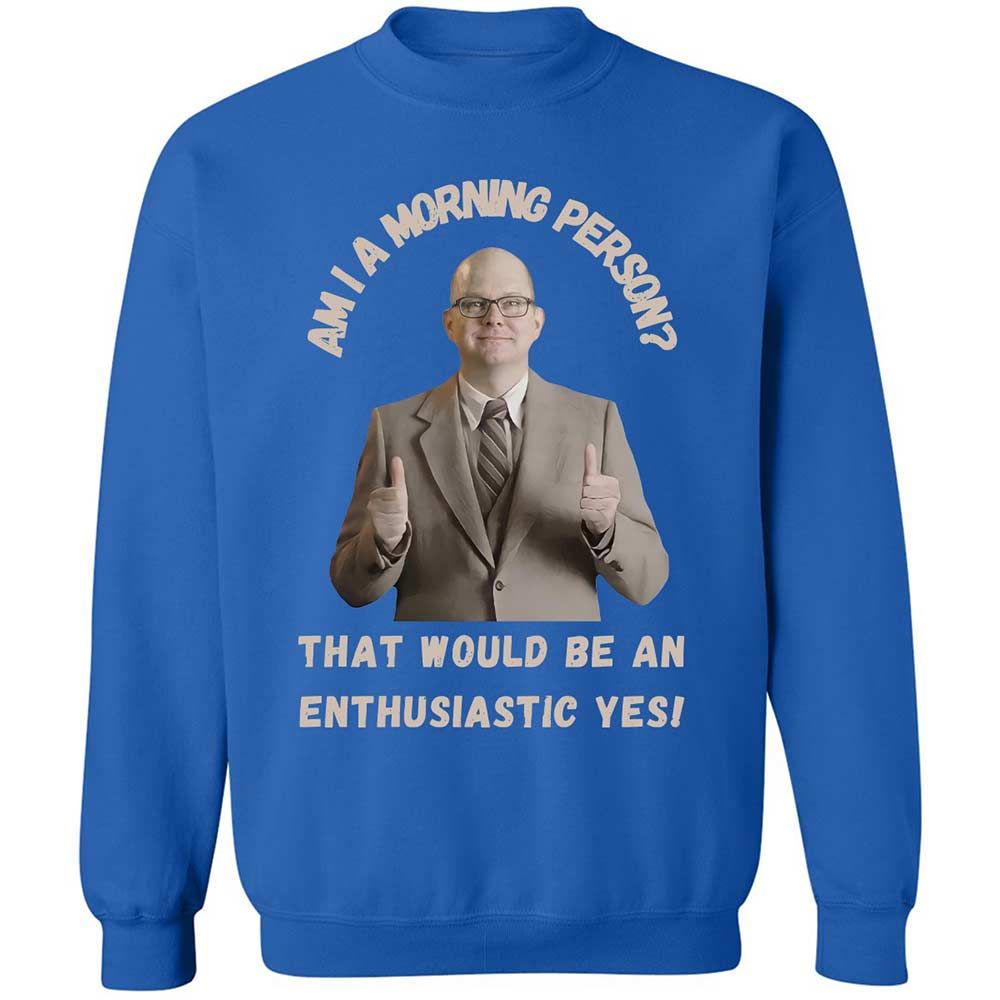 Classic Unisex Sweatshirt - L5XUES1G - Royal - 3