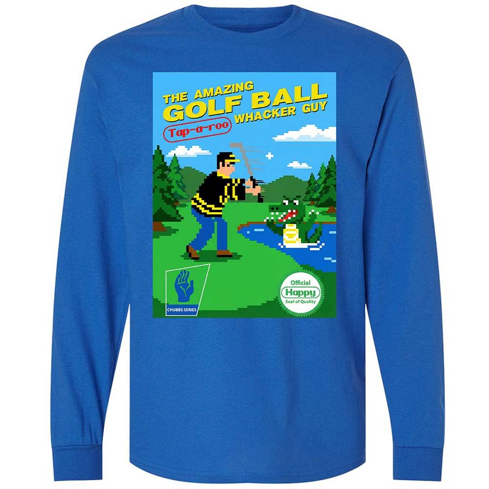 Long Sleeve T-Shirt - 1UQMGEY8 - Royal - 3
