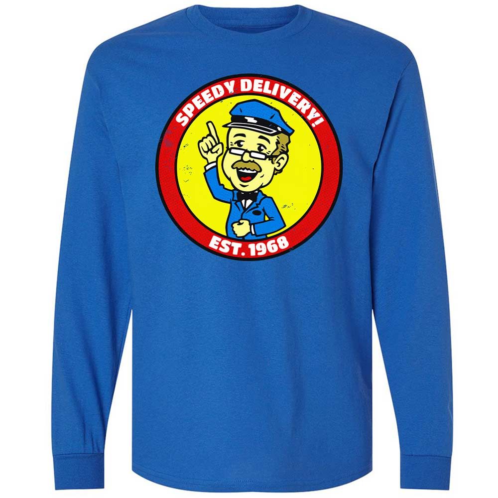 Long Sleeve T-Shirt - 7KGQ3SVL - Royal - 3