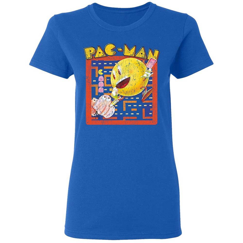 Women's T-Shirt - 7LC6FZKV - Royal - 3