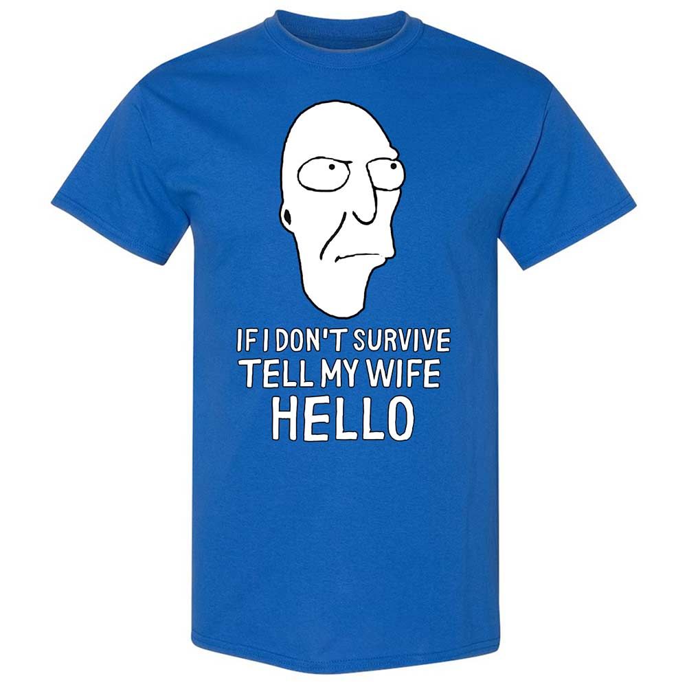 Classic Unisex T-Shirt - ZNZERLNL - Royal - 3