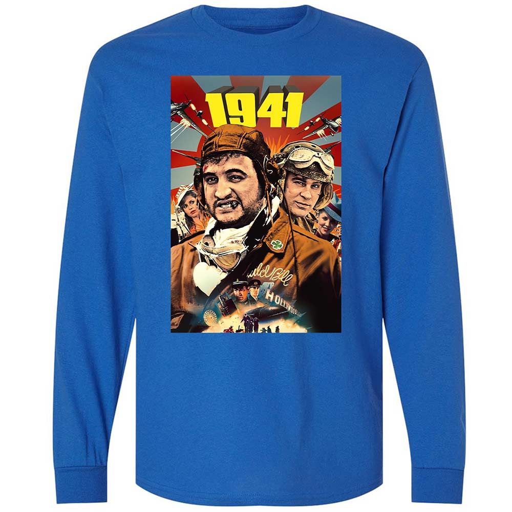 Long Sleeve T-Shirt - 43RG5DF9 - Royal - 3