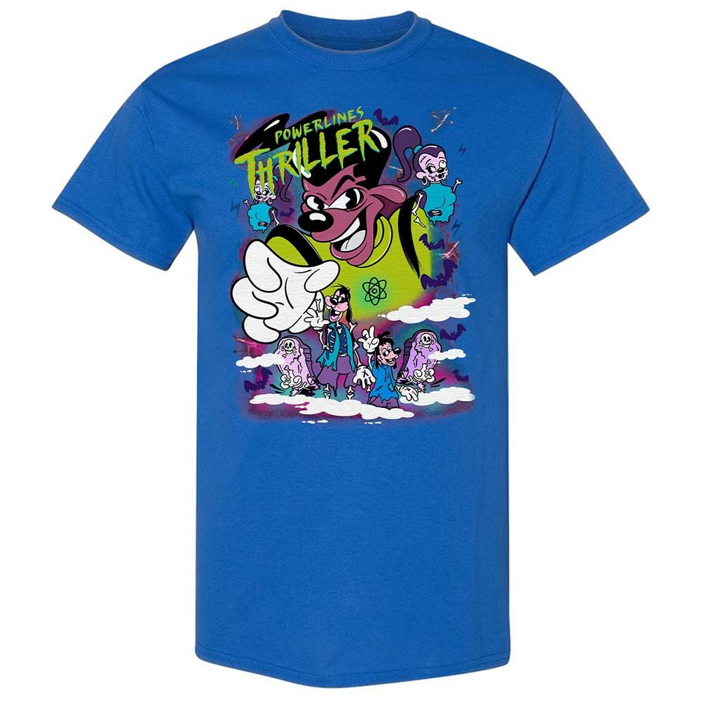 Vintage Pop Cartoon Horror Mashup - Royal - 3