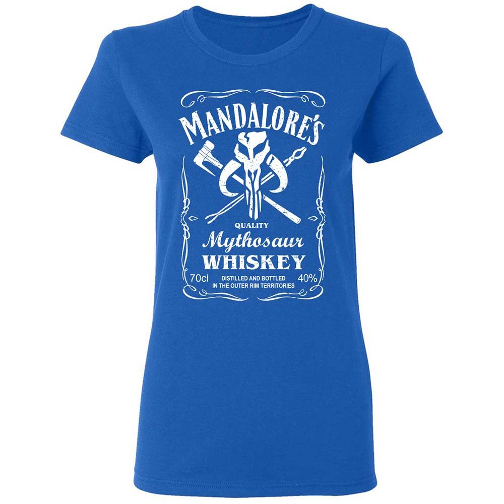 Women's T-Shirt - DAP5YZLQ - Royal - 3