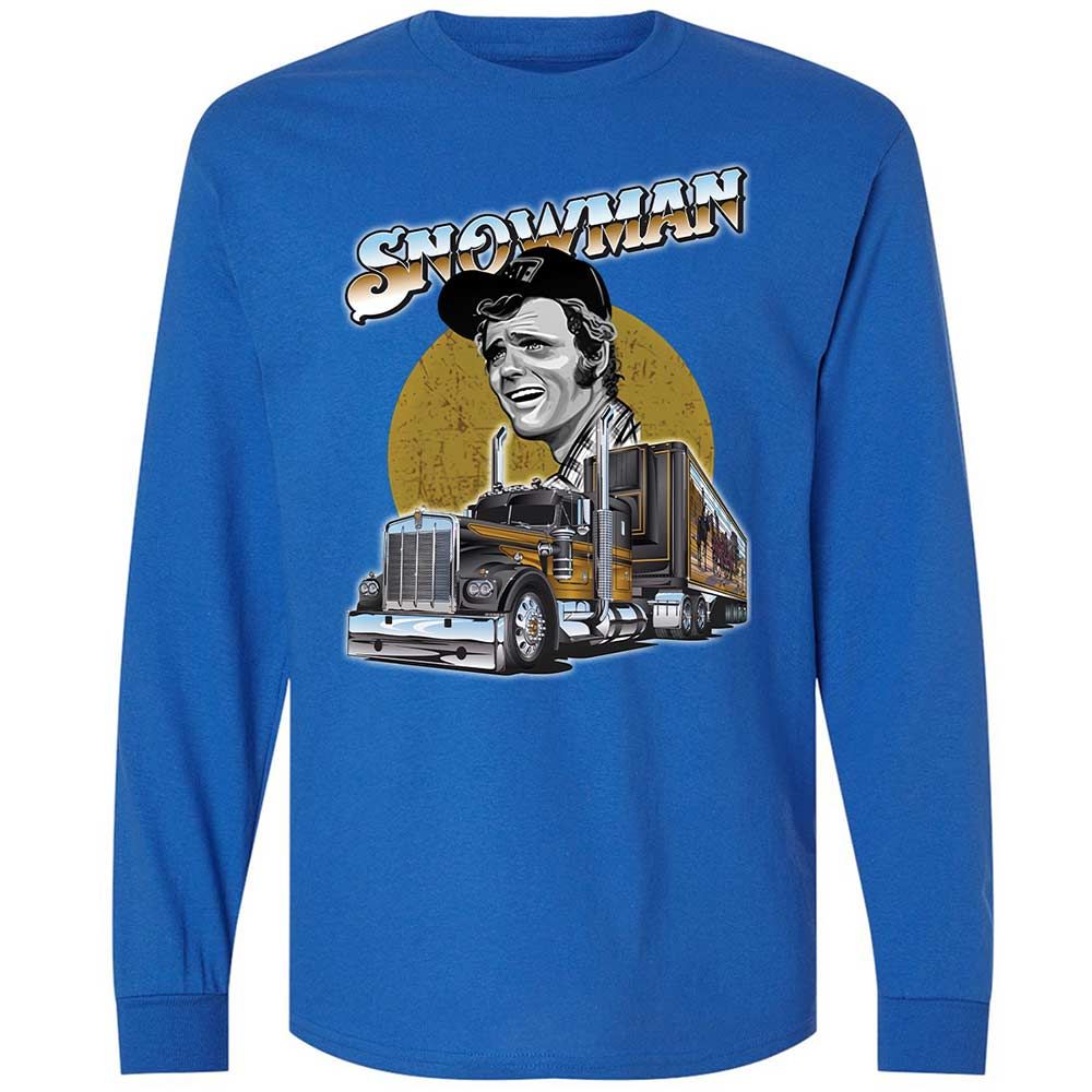 Long Sleeve T-Shirt - QBJ7M7H4 - Royal - 3