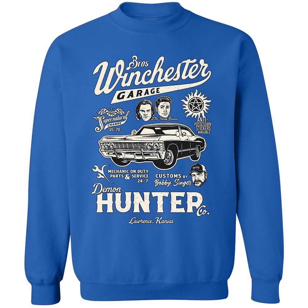 Classic Unisex Sweatshirt - B6335ETU - Royal - 3