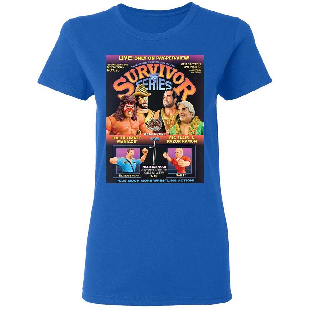 Women's T-Shirt - TDFXQJ4Z - Royal - 3