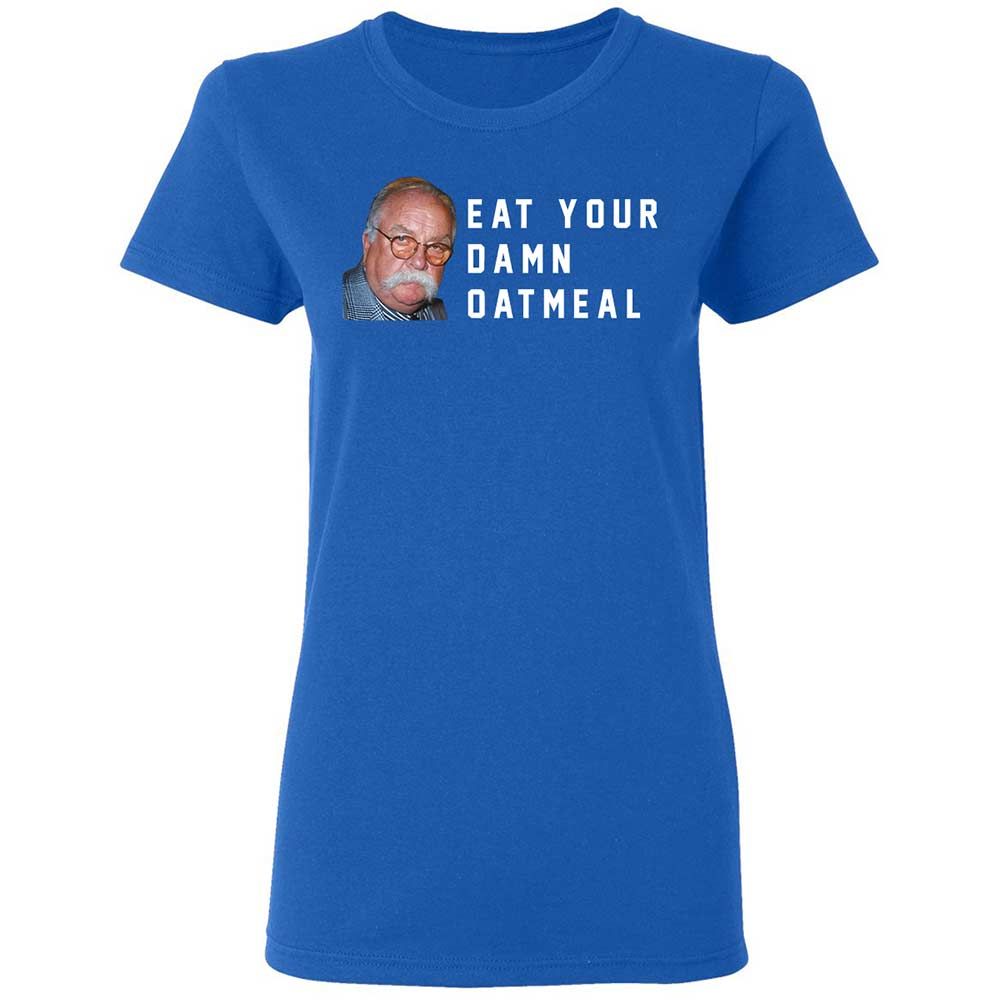 Eat Your Damn Oatmeal - Royal - 3