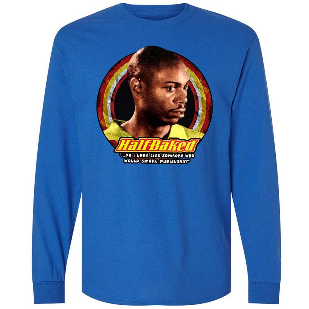 Long Sleeve T-Shirt - X83QJGMB - Royal - 3