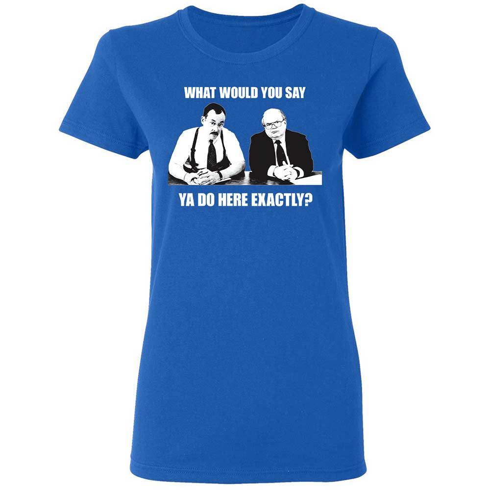 Women's T-Shirt - SEXKM5MJ - Royal - 3