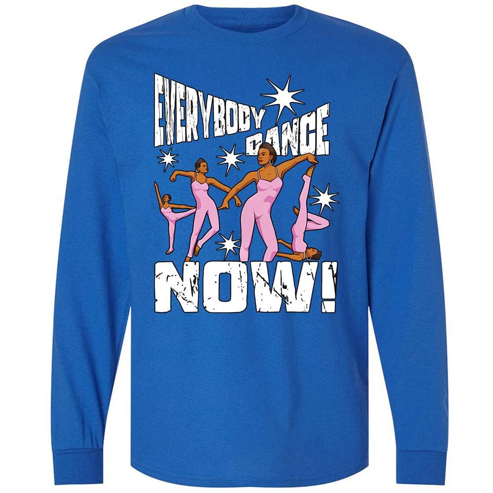 Long Sleeve T-Shirt - BKH5UZSN - Royal - 3