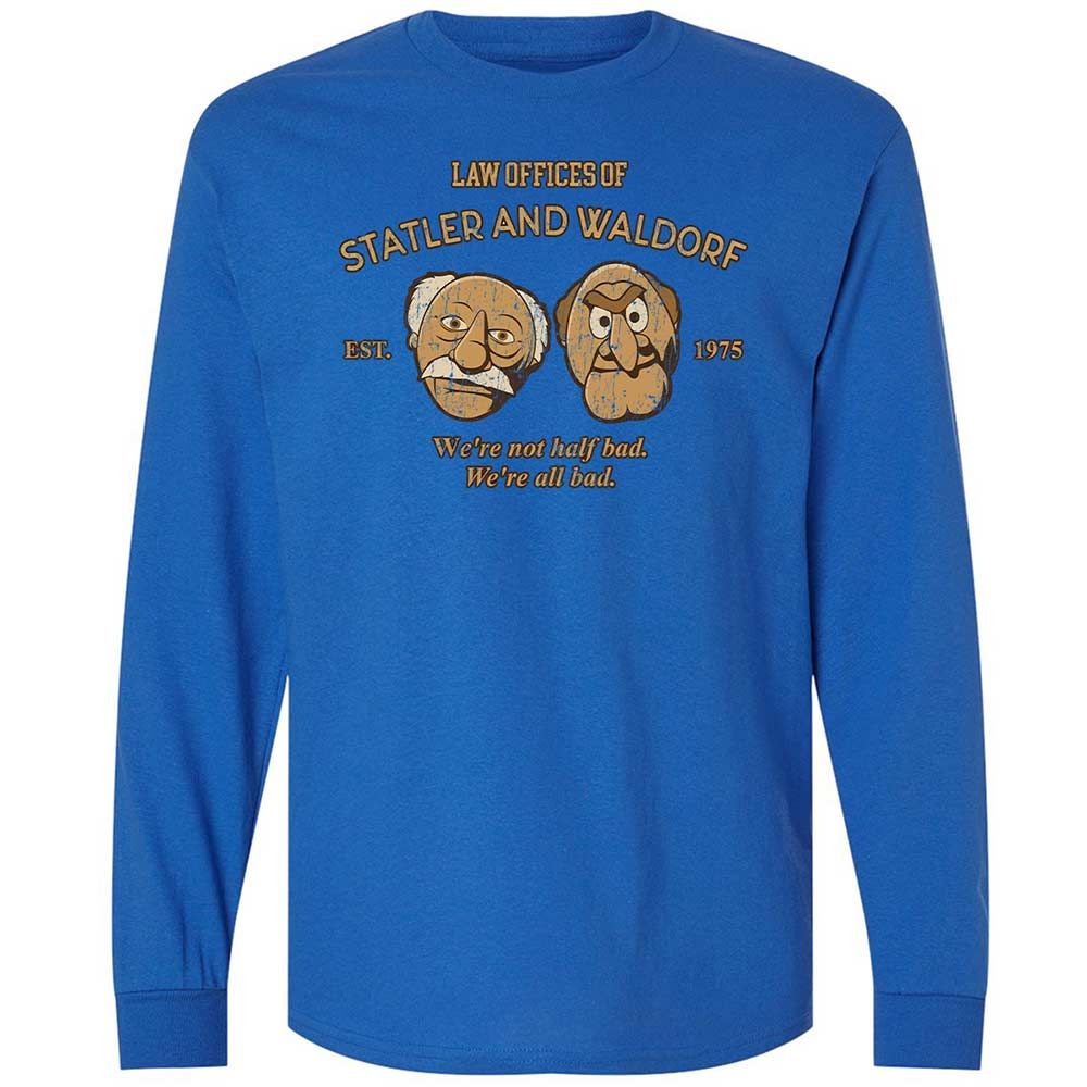 Long Sleeve T-Shirt - B1ZBFFE1 - Royal - 3