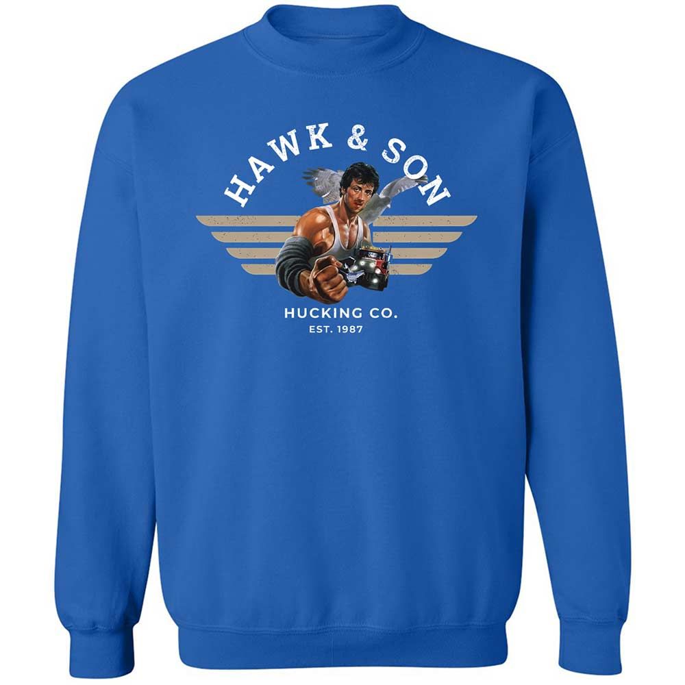 Classic Unisex Sweatshirt - 21AGY1HR - Royal - 3
