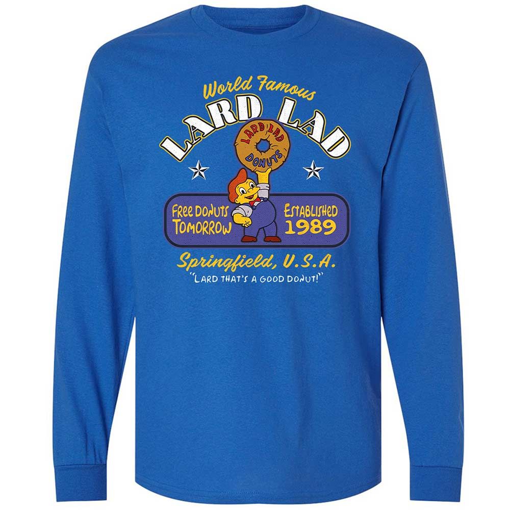Long Sleeve T-Shirt - XHUFEW1J - Royal - 3