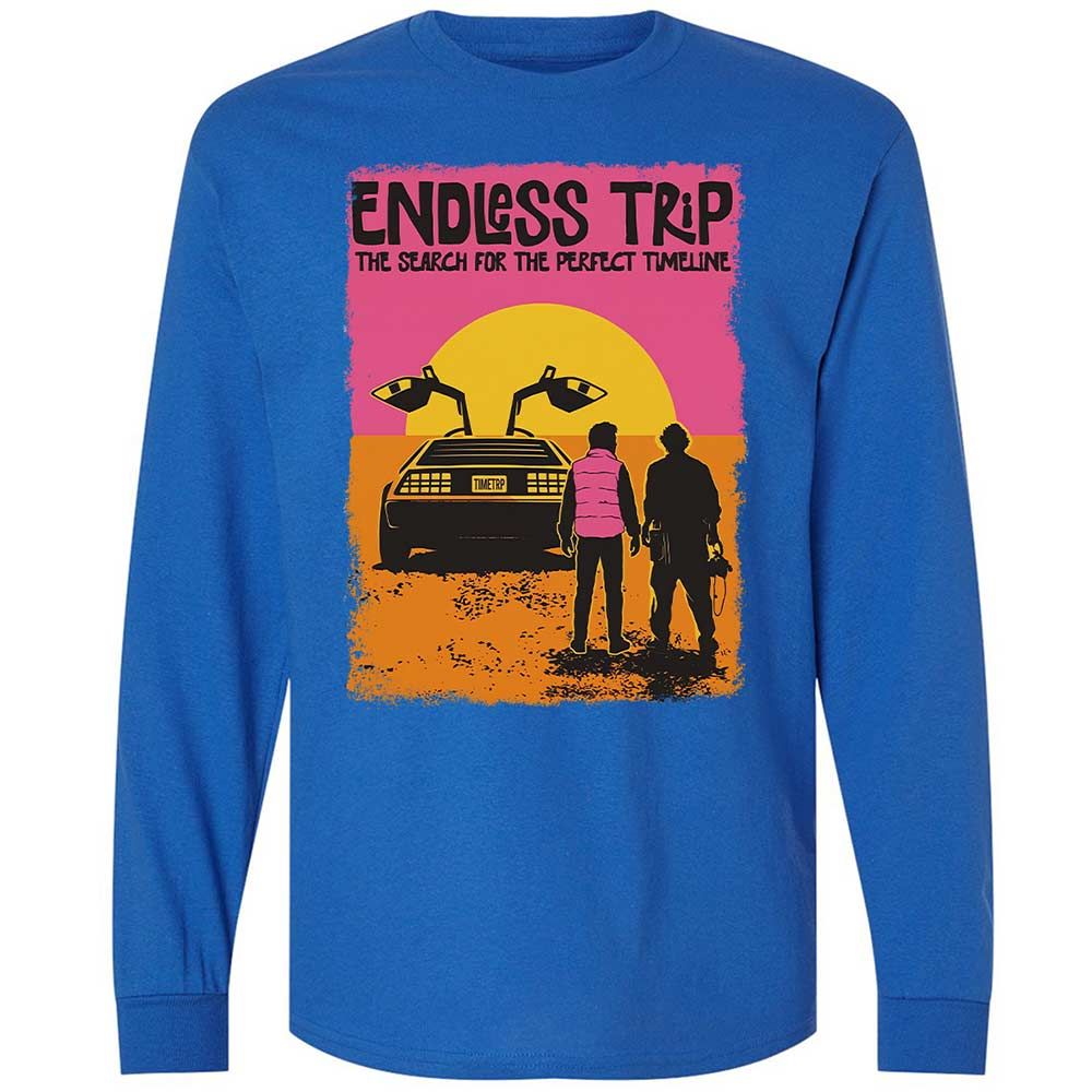 Long Sleeve T-Shirt - X4MWA99R - Royal - 3