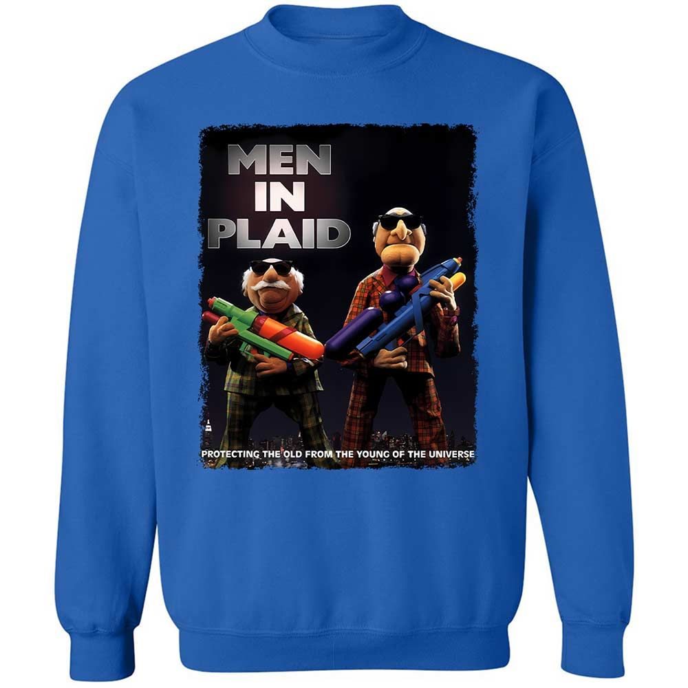 Men in Plaid - Royal - 3