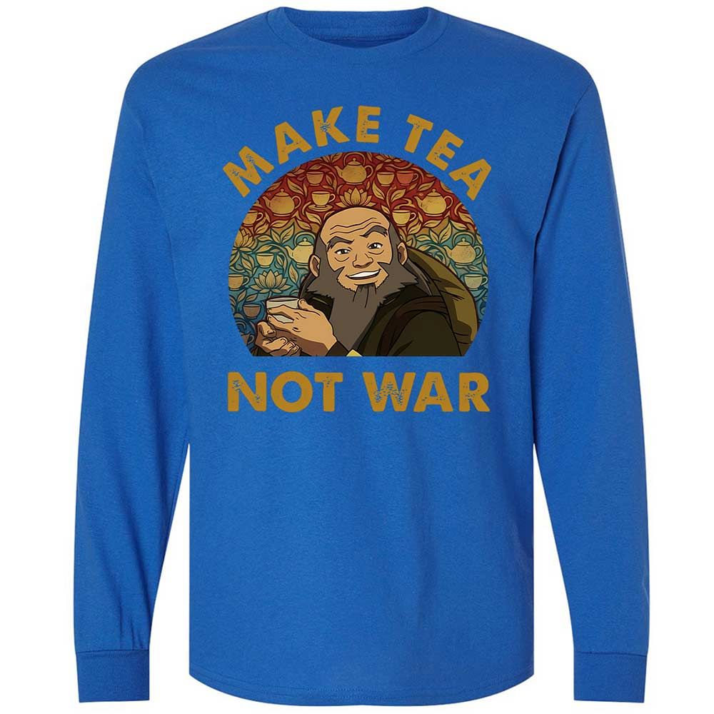 Long Sleeve T-Shirt - 5S7FFBPB - Royal - 3