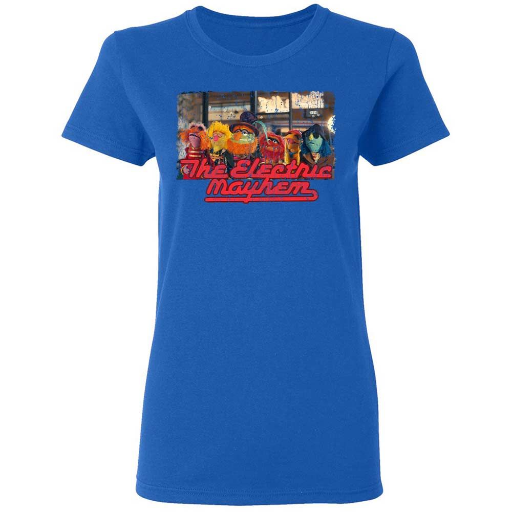 Women's T-Shirt - AKJNF5XZ - Royal - 3