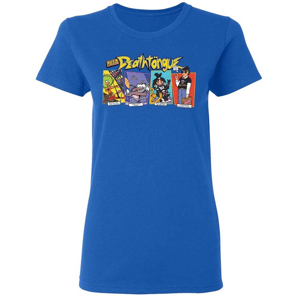 Women's T-Shirt - PRA9TGQN - Royal - 3
