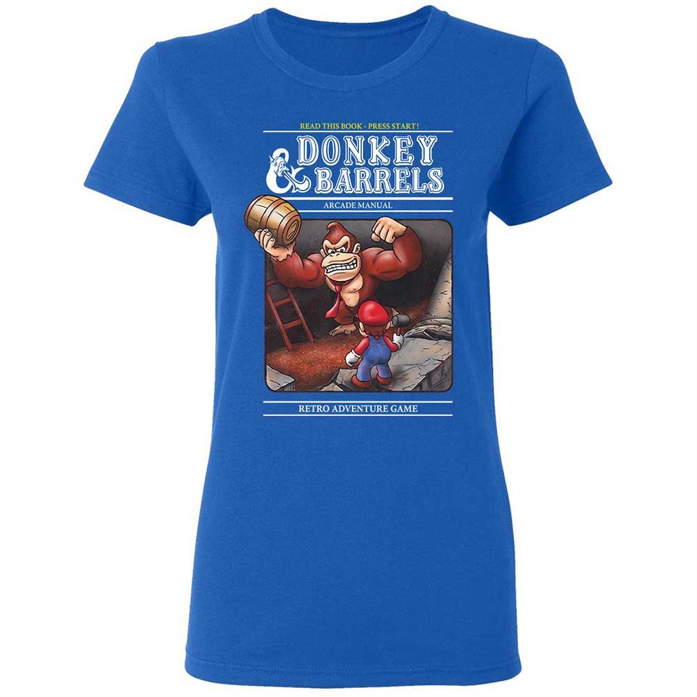 Women's T-Shirt - D4Z3PTW5 - Royal - 3