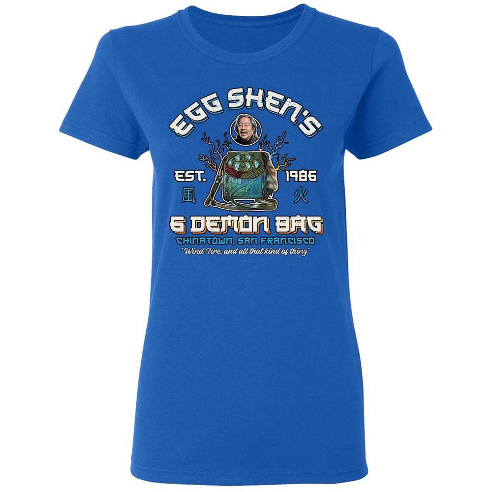 Women's T-Shirt - E9ATWE1F - Royal - 3