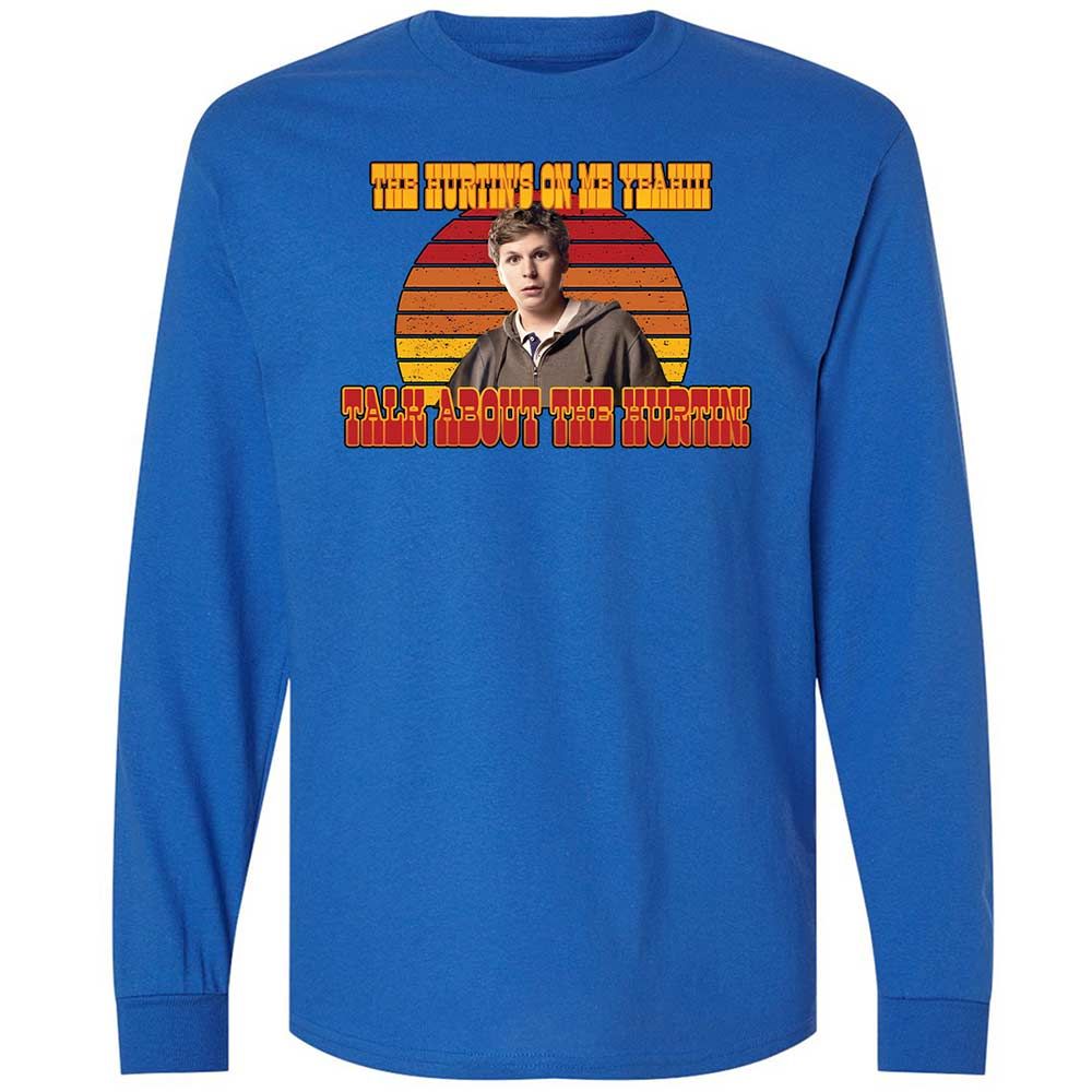 Long Sleeve T-Shirt - JWN83XKJ - Royal - 3