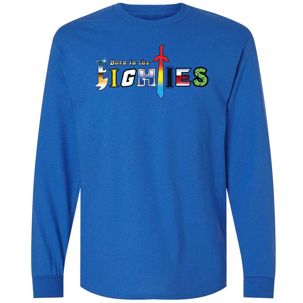 Long Sleeve T-Shirt - V5GVQ1T3 - Royal - 3