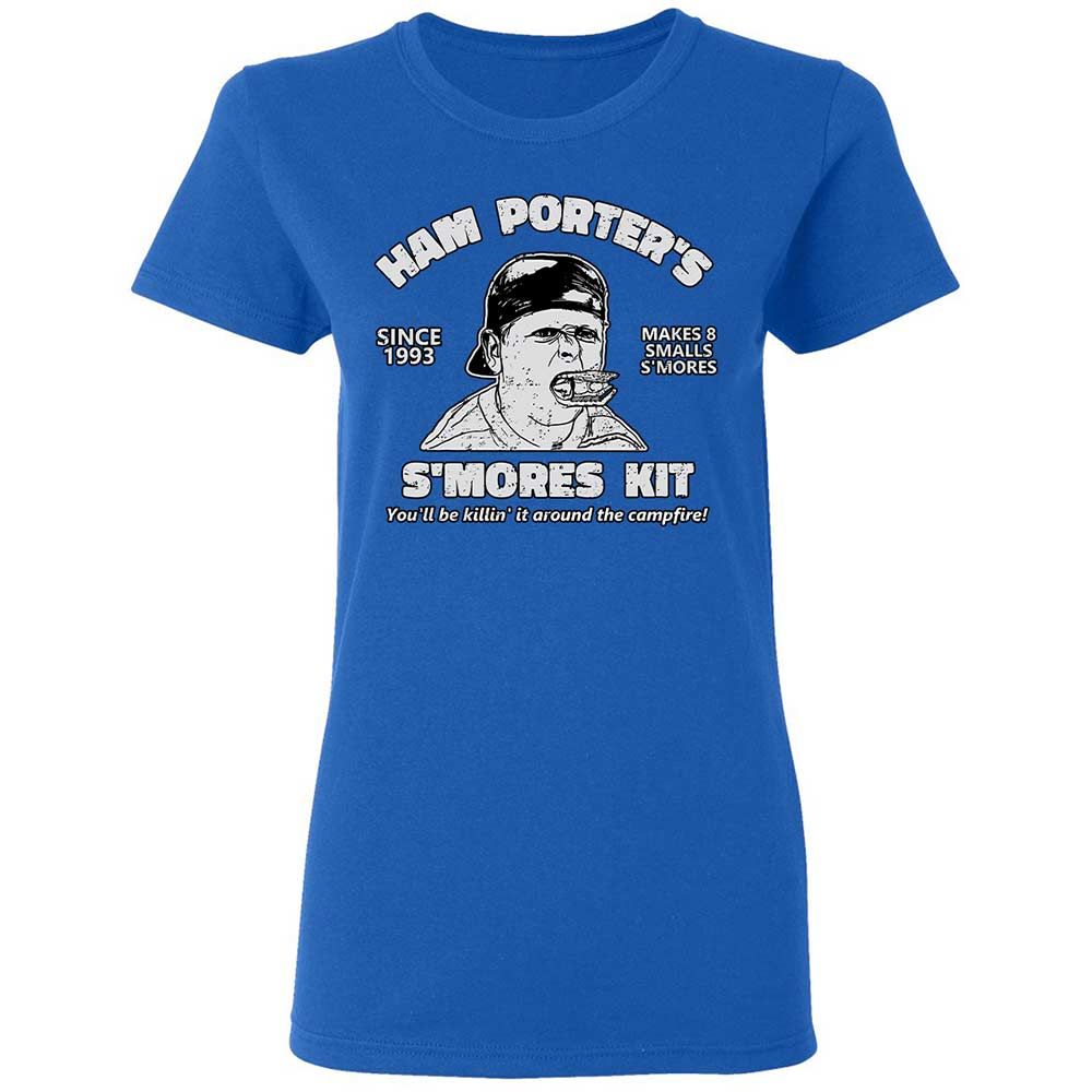Women's T-Shirt - B1RJGJSY - Royal - 3